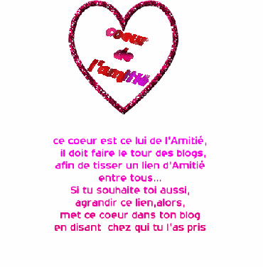 coeur de lamitié